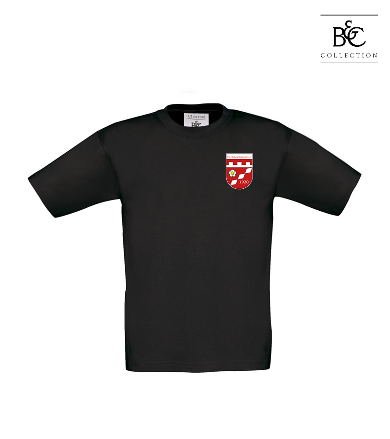 B&C Kinder T-Shirt Black "Anton"